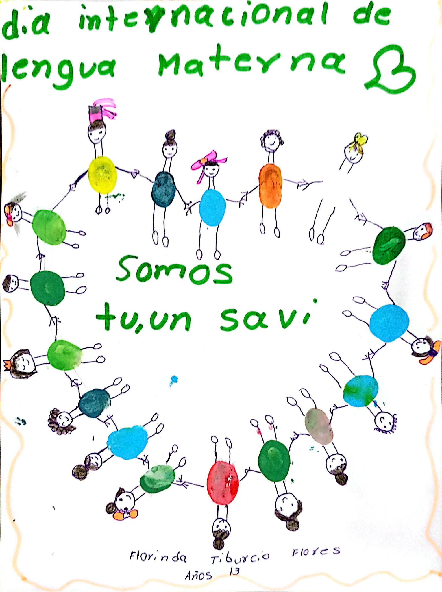Actividad Cultural Comunitaria: Mi voz seguirá viva con la lengua Tu'un Savi